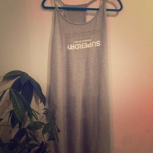 Comfortable light sweater material dress